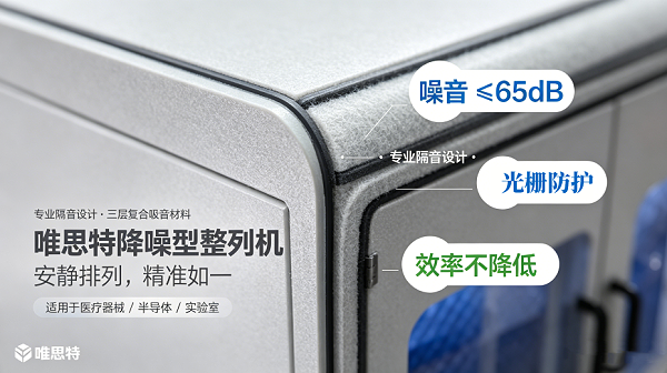 唯思特降噪型整列機宣傳圖(1)