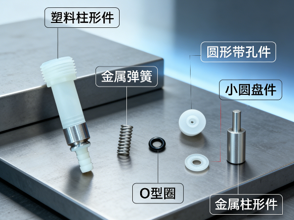 咖啡機出水管組裝零件