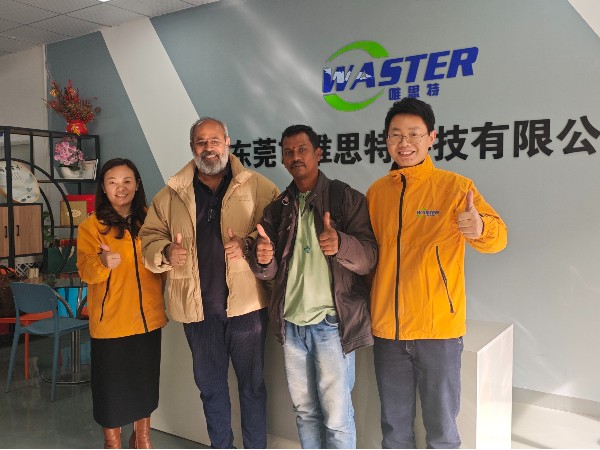 接待印度外國客戶，唯思特整列機將進入國際市場