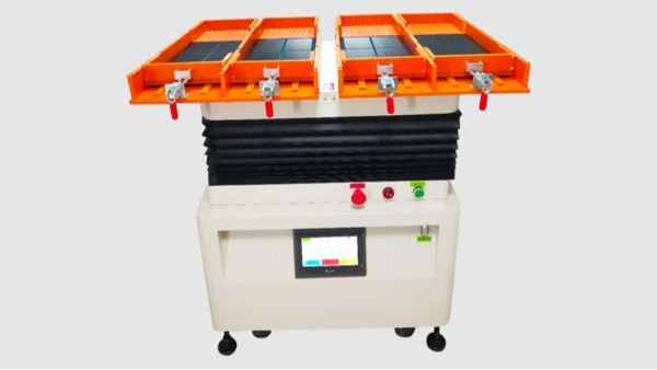 芯片自動擺盤機如何排列芯片零件？