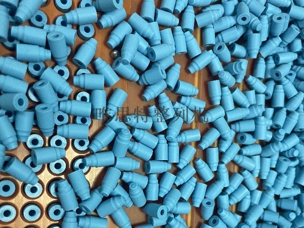 塑料產品自動排列案例-排列機