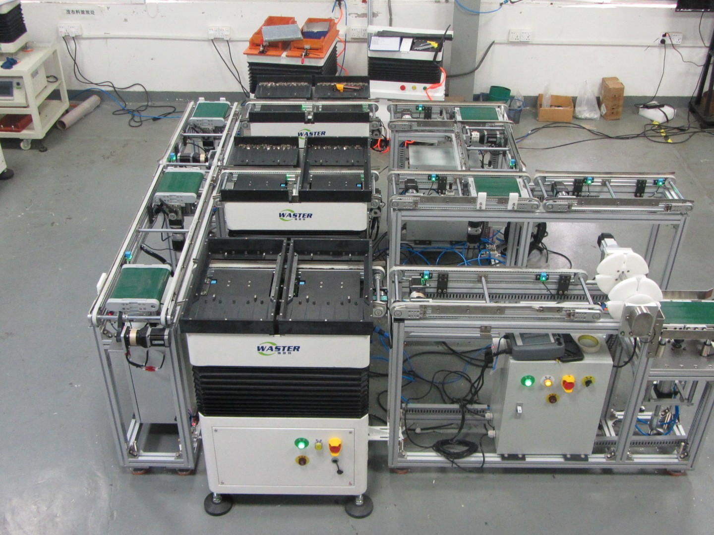 全自動(dòng)回流進(jìn)出板整列機(jī)